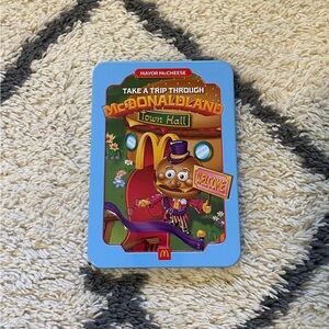 McDonald’s Mayor McCheese McDonaldland Tin - Blue